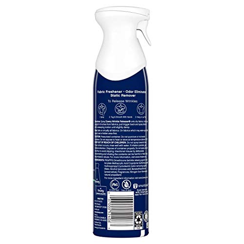 Downy Wrinkle Release Spray Plus, Static Remover, Odor Eliminator K831