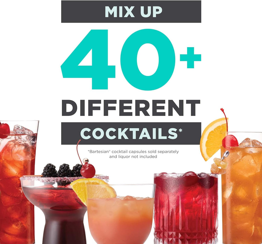 BLACK+DECKER bev Cocktail Maker Machine for Bartesian Capsules B2415