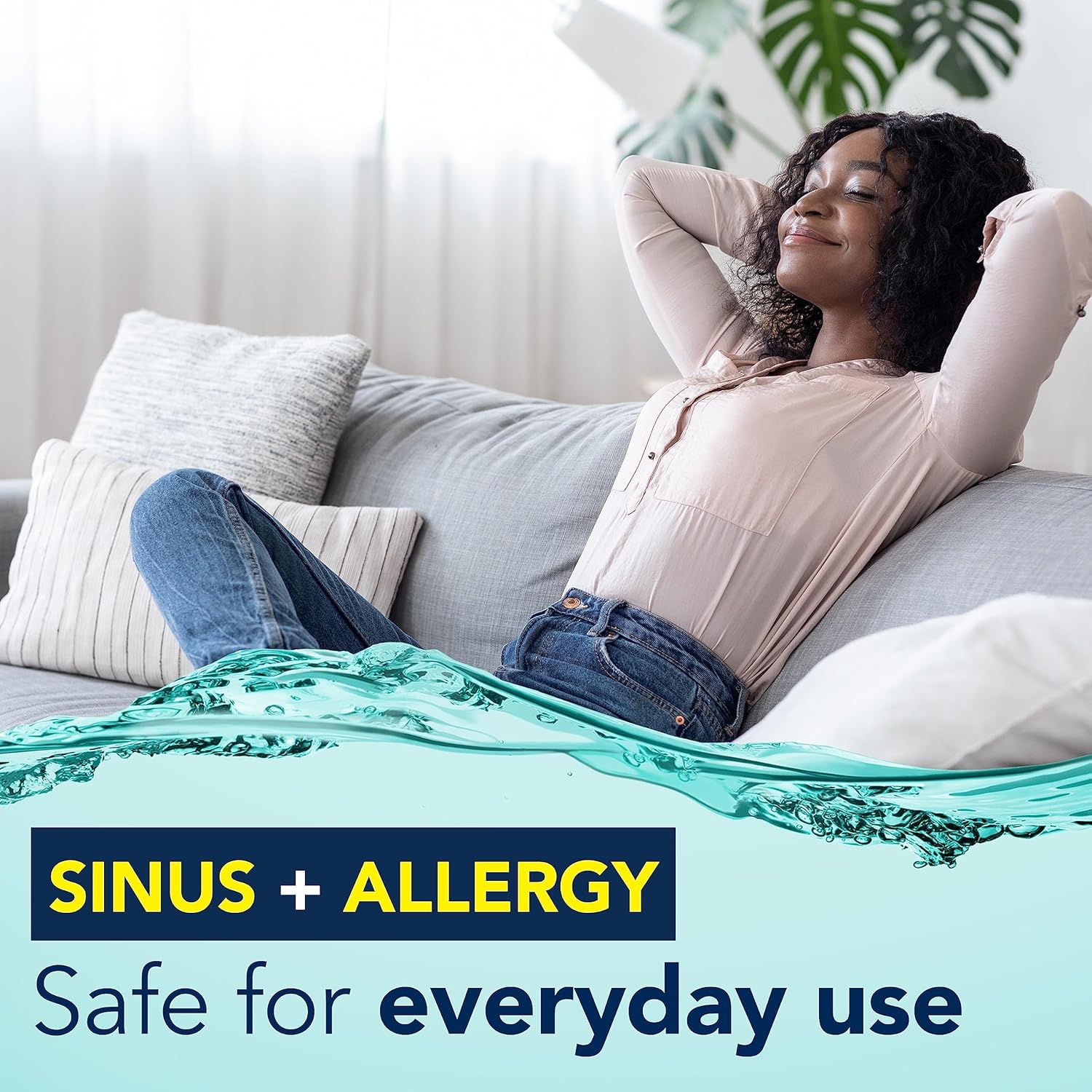 VICKS Sinex Saline Extra Strength Nasal Spray, 3X Concentrated, Drug Free, 5 OZ x 2 N11059