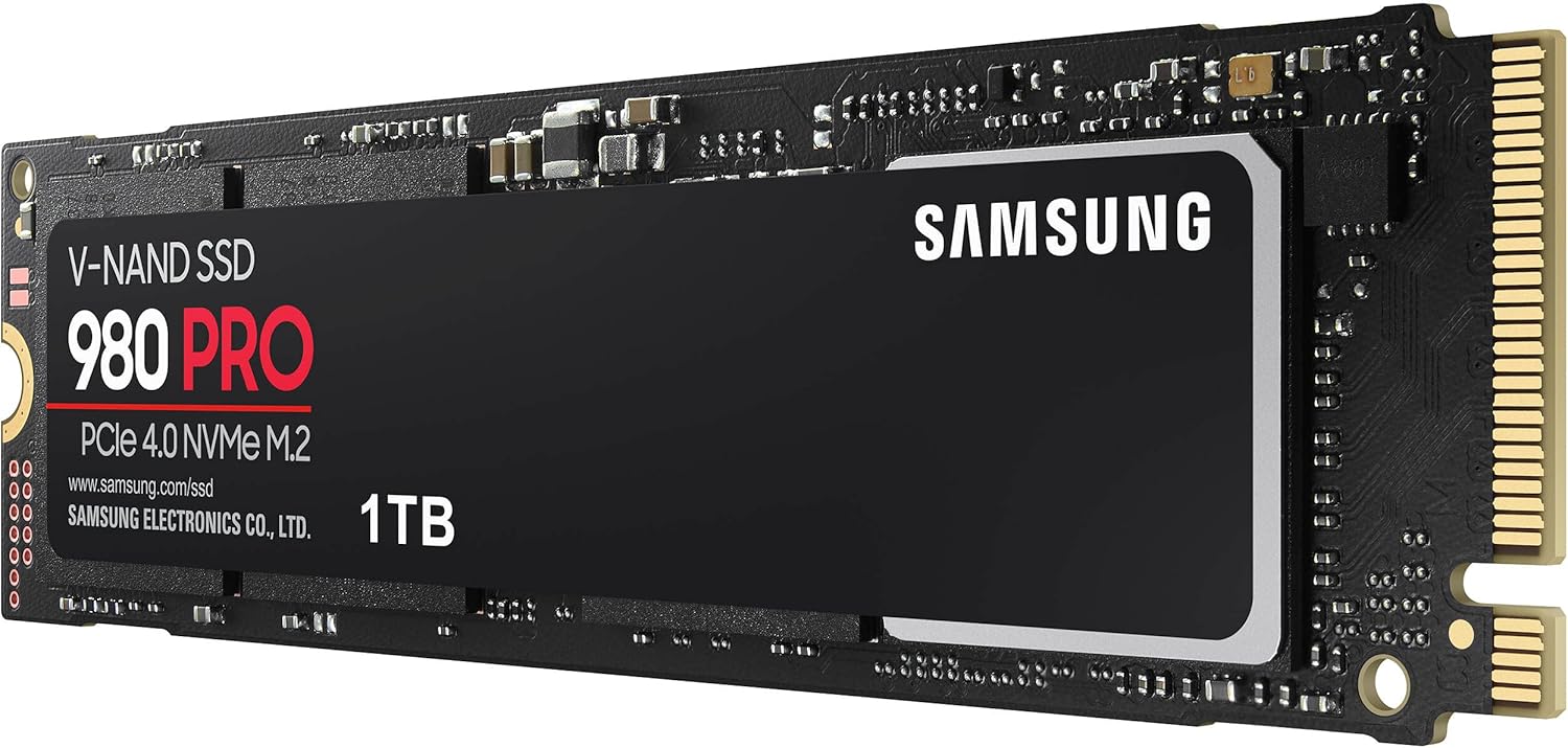 Samsung 980 PRO 1TB PCIe 4.0 NVMe M.2 Internal SSD I63138