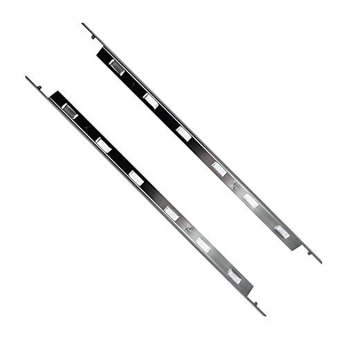 Stove Counter Gap Cover,Stove Gap Covers Space Aluminum, Kitchen Stove Gap Filler, Left and Right 2 PCS
