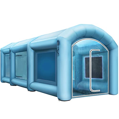 Happybuy Inflatable Paint Booth with Filter System Portable A133