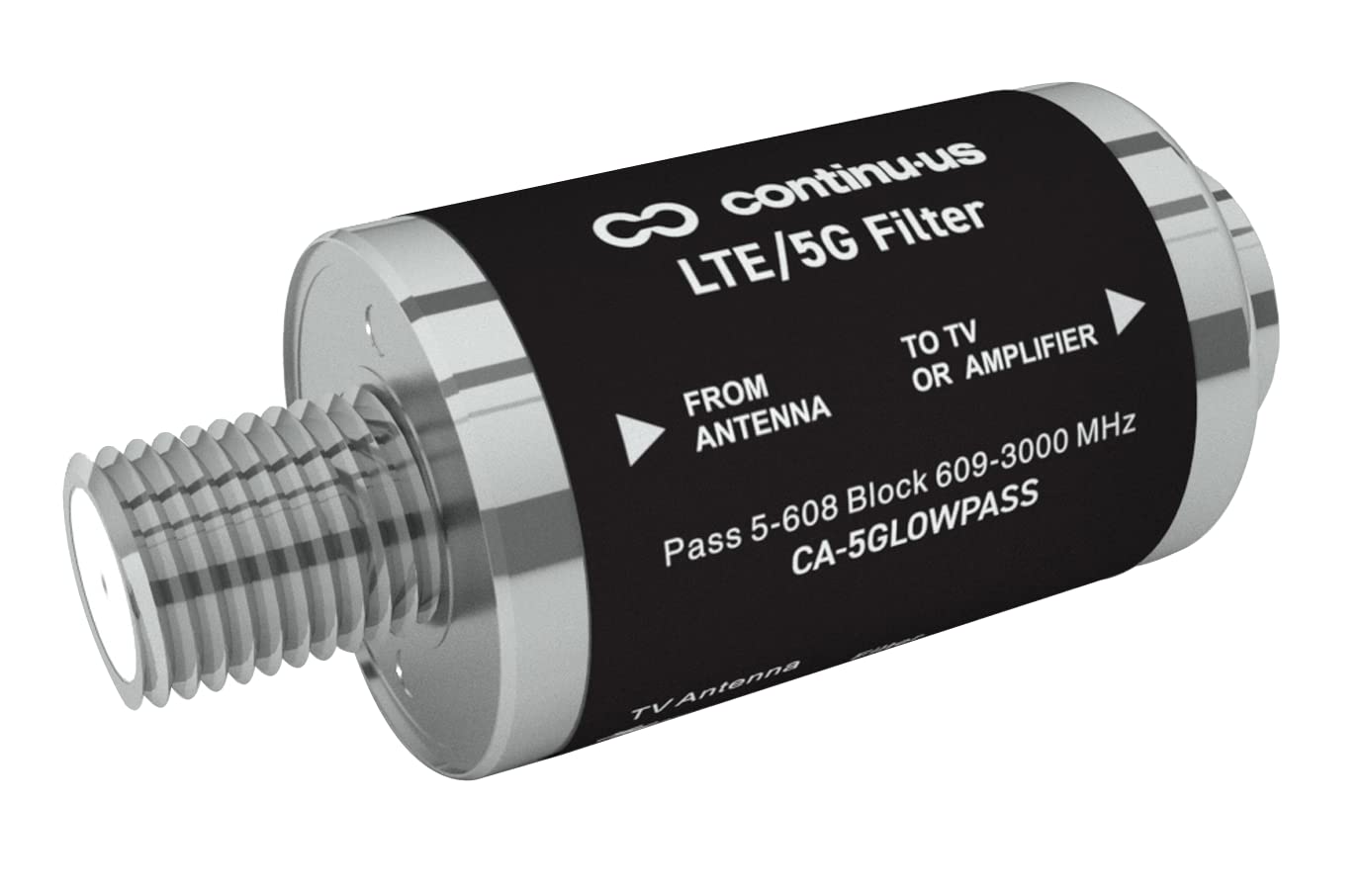 LTE 5G Filter by Continu.us for TV Antenna Signal Purifier U340214