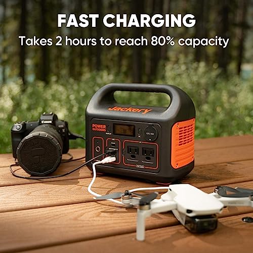 Jackery Explorer 300 Portable Power Station, 293Wh Lithium Battery U44144
