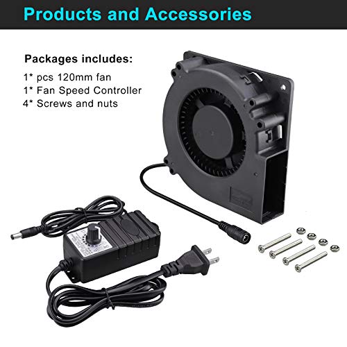 Wathai Brushless Cooling Blower Fan DC Centrifugal J999