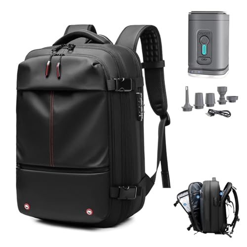 Vacpack Backpack Travel with Vacuum Women Men, Water Resistant & Anti Theft Vacpack Backpack Luggage for Traveling Carry On