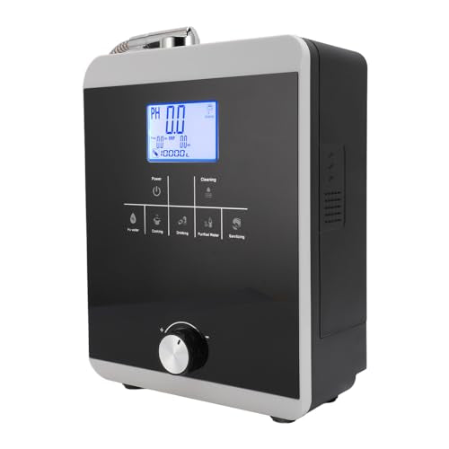 Alkaline Water Ionizer Machine 5 Settings LCD Display Wall Mountable S562