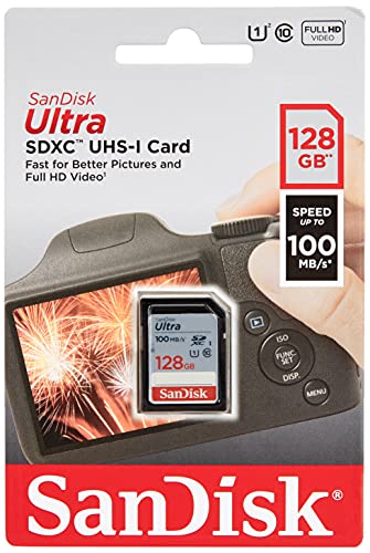 SanDisk 128GB Ultra SDXC UHS-I Memory Card H54294