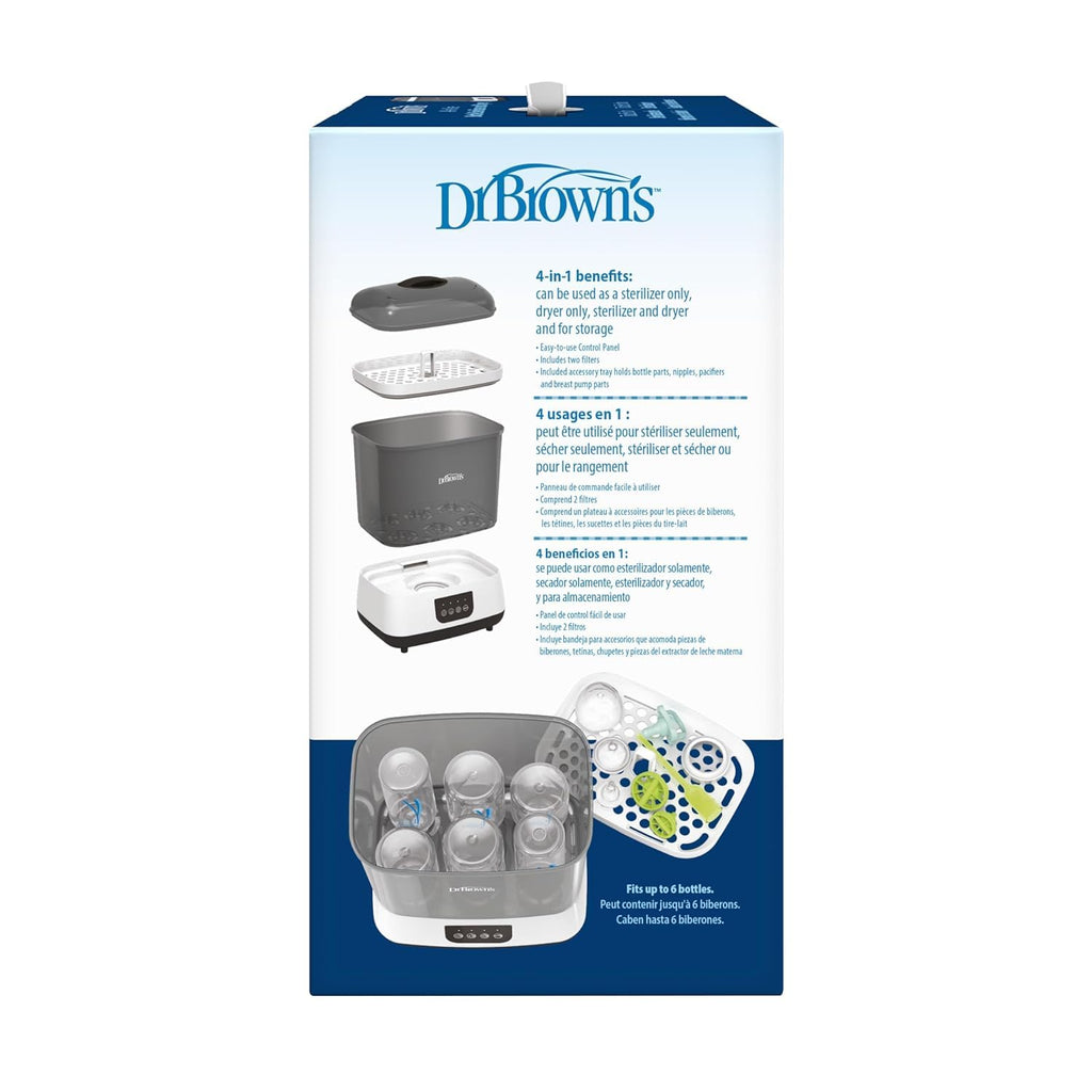 Dr. Brown's All-in-One Sterilizer and Dryer for Baby Bottles & Parts Y12428