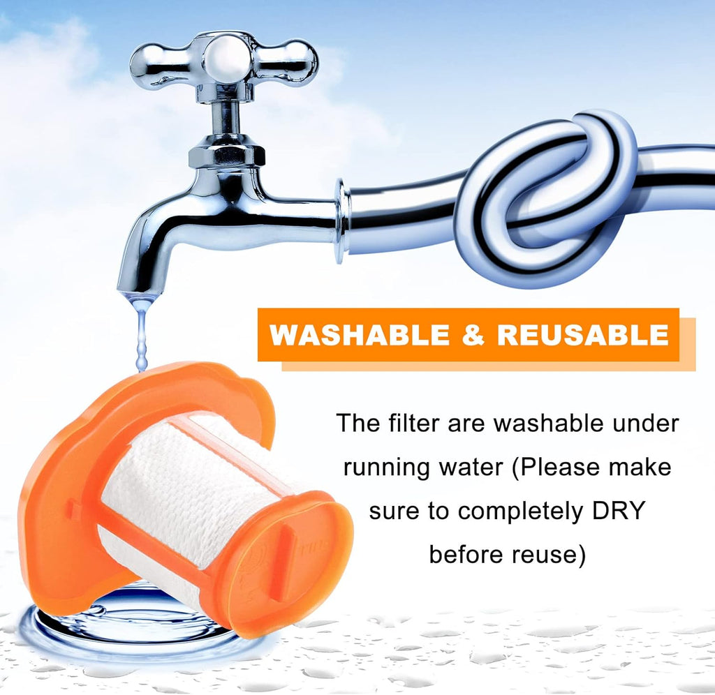 HHVKF10 Filter Replacement for Black and Decker Hand Vacuum, Washable J9337