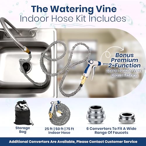 Kitchen Sink Hose Attachment for Faucet, Indoor Watering & Cleaning S90833