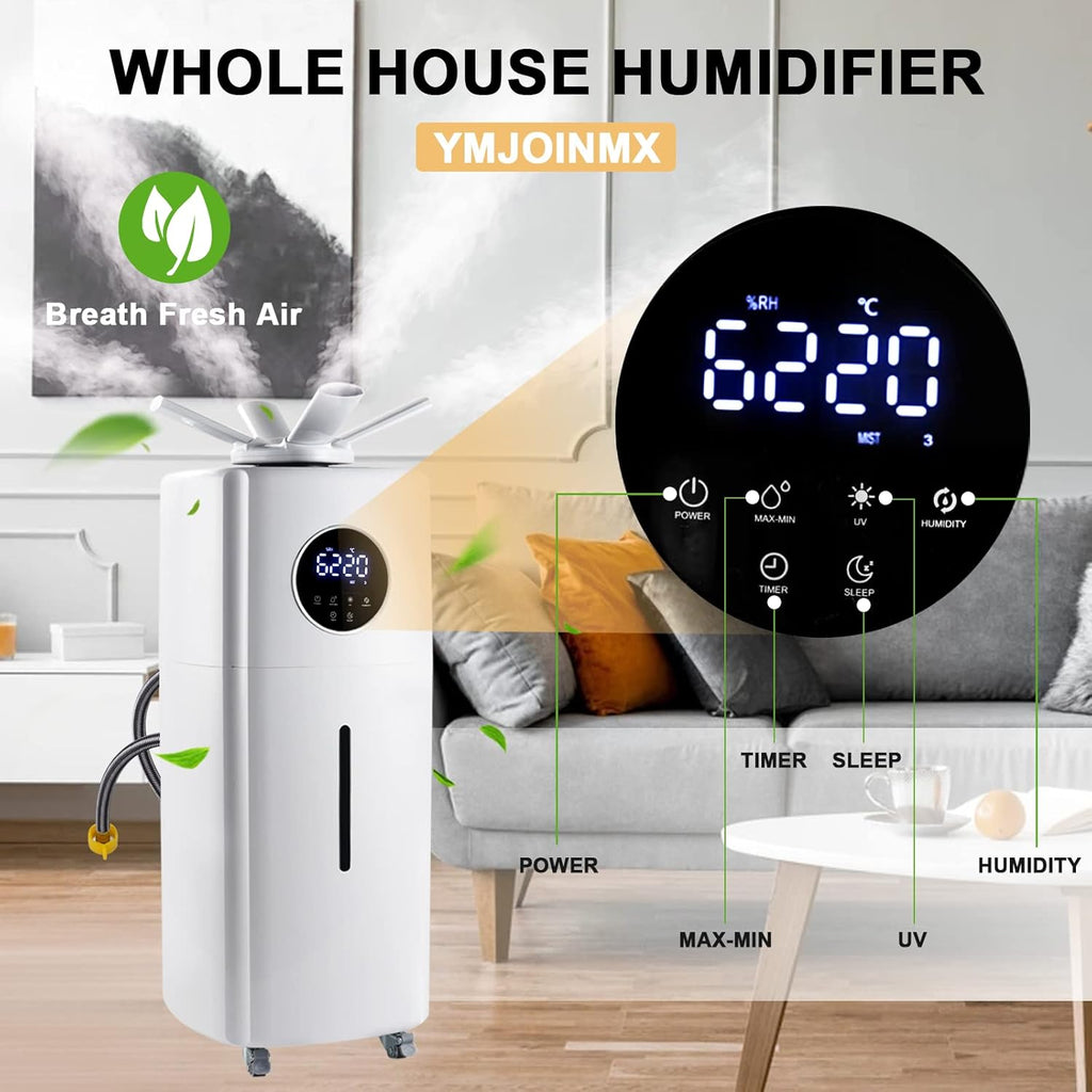 Commercial Industrial Humidifier 6Gal Water Tank 2000ml/h for Greenhouse 110V O372