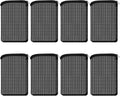 8Pcs Aquarium Filter Media Bags with Zipper,Mesh Bags for Aquarium Substrate Aquarium Filter Bags Reusable Pond Pump Filter Bag (7.8" x 5.9")