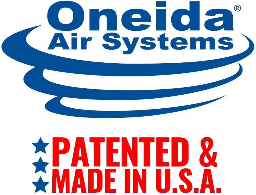 Oneida Air Systems 3HP V-System 3000 35 Gal. HEPA Cyclone Dust Collector V9329