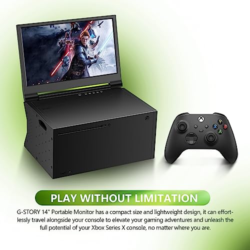 G-STORY 12.5'' Portable Monitor for Xbox Series X/S, 4K IPS, HDR, Dual HDMI V87693