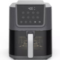 Sur La Table 4-in-1 5qt Compact Air Fryer with Digital Touchscreen, 8 Presets for Air Frying, Baking, Roasting, and Broiling - Large Viewing Window, Easy One-Touch Cooking for Meals, Sides & Snack