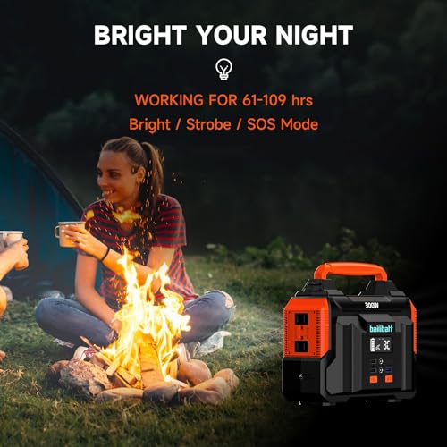 Bailibatt Portable Power Station 300W 257Wh Black T7790