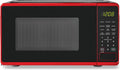 0.7 cu. ft. Countertop Microwave Oven, 700 Watts (Color : Red)