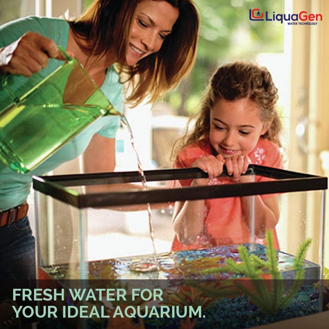 LiquaGen 3 Pack Refillable Deionization Filters for RO/DI Aquarium Systems, 10" P459