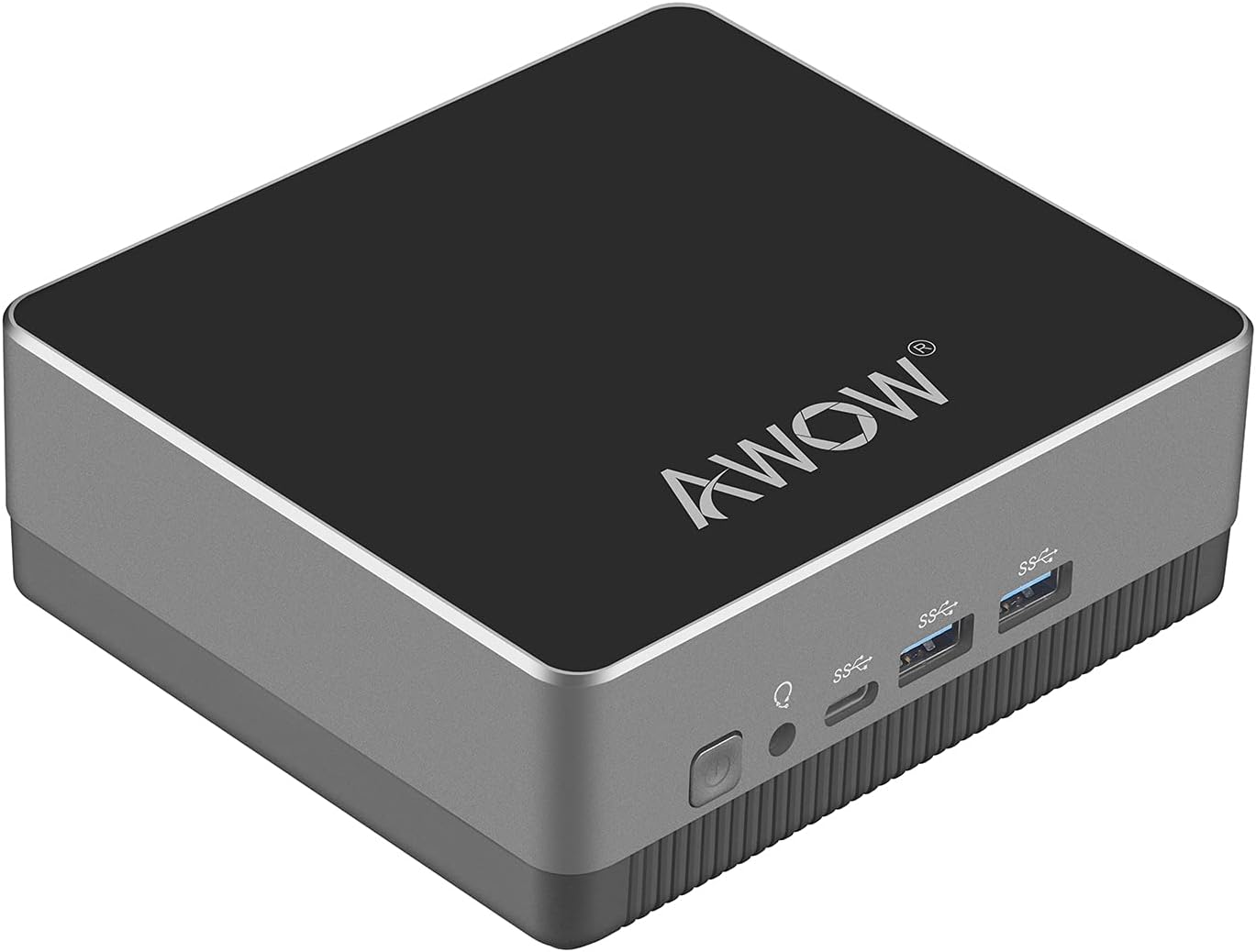 AWOW Mini PC Mini Desktop Computer Windows 10 Intel Celeron J4125 8GB RAM 128GB SATA SSD, Dual Band WiFi, Dual HDMI 2.0X2, USB, Bluetooth, Gigabit Ethernet, NY41 Micro PC
