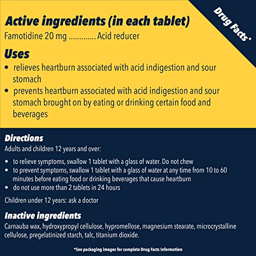 Pepcid AC Maximum Strength Acid Reducer Tablets Z50425
