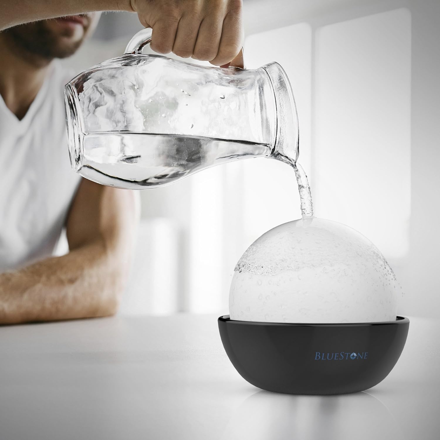 Bluestone Stone Decorative Ceramic Humidifier, Set of 2, Non-Electric I803599
