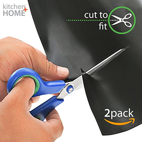Kitchen + Home Oven Liner Set of 2, Large Heavy Duty Non-stick Reusable A56200