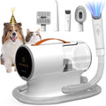 AIRROBO Dog Grooming Vacuum, Dog Hair Vacuum,12000Pa Strong Pet Grooming Vacuum for Dogs, 2L Large Capacity Dog Vacuum for Shedding Grooming Hair, Quiet, 5 Pet Grooming Tools, PG100