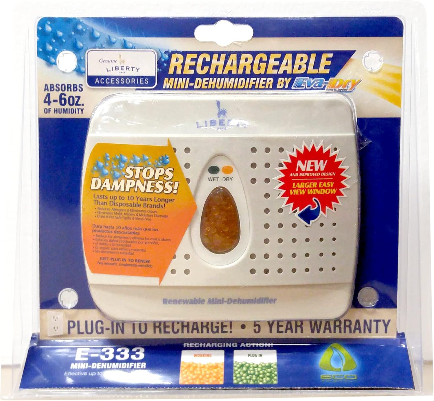 Eva-Dry Dehumidifier for Liberty Safes B2728