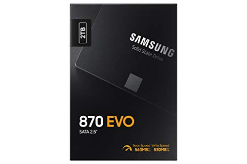 SAMSUNG 870 EVO 2.5 Inch SATA III Internal SSD U53211