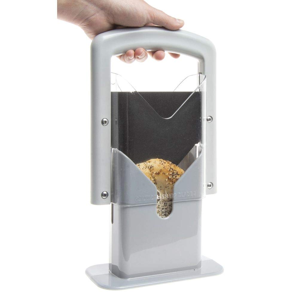 Winco BGS-1 Commercial Manual Bagel Slicer, Gray T770553