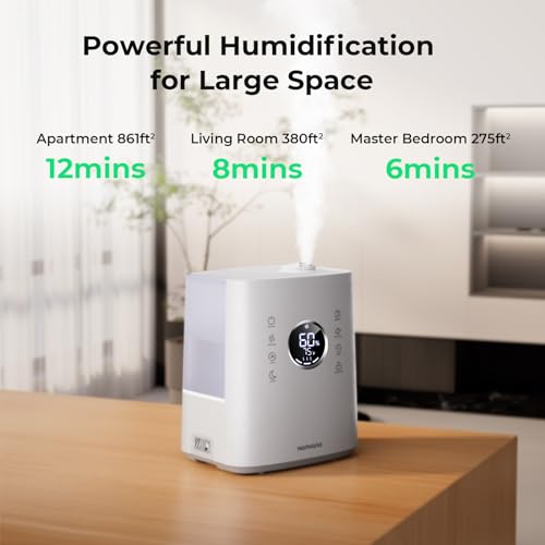 Homvana Warm Mist Humidifier 6.5L for Large Room J46881