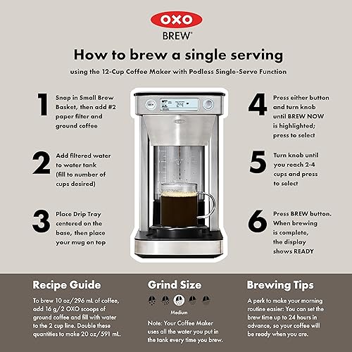 OXO Brew 12-Cup Coffee Maker T3183