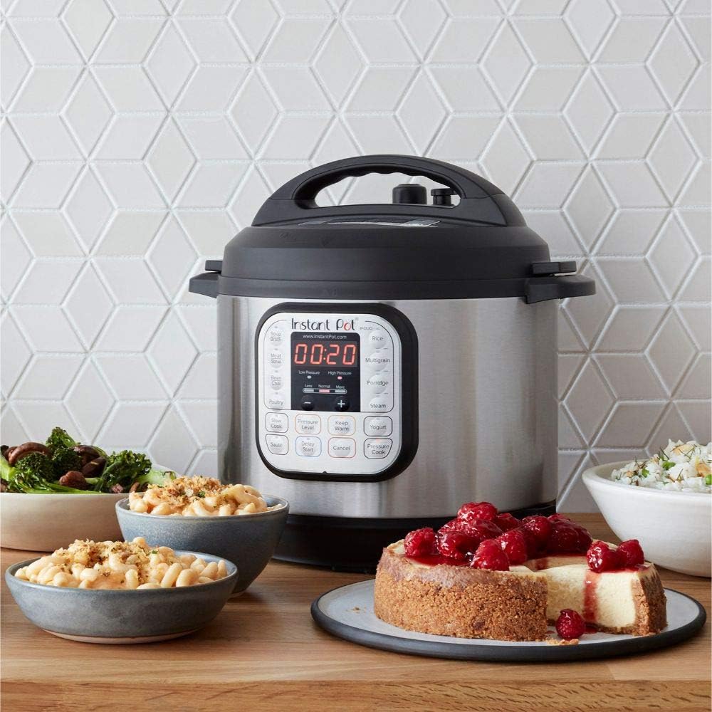 Instant Pot Duo 7-in-1 Electric Pressure Cooker, 8 Quart C422