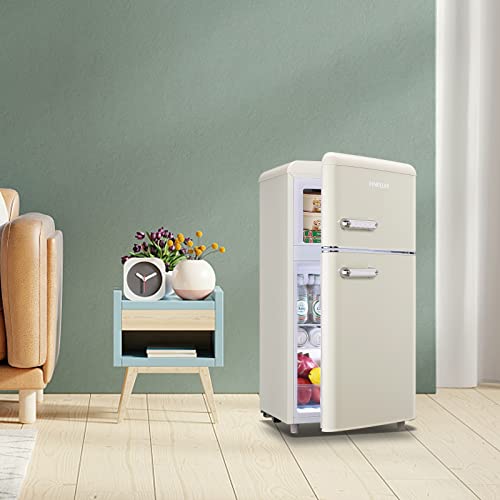 DEMULLER Retro Mini Fridge Freestanding P54253