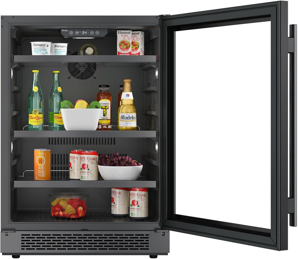 Avallon ABR242SGLH 24 Inch Beverage Center with LED Lighting B681