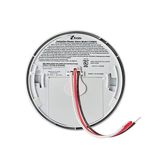 Kidde i12080 Hardwire Smoke Alarm with Exit Light and Battery Backup S452541