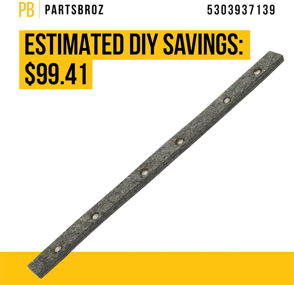 PartsBroz 5303937139 Dryer Front Felt Glide Assembly D99932