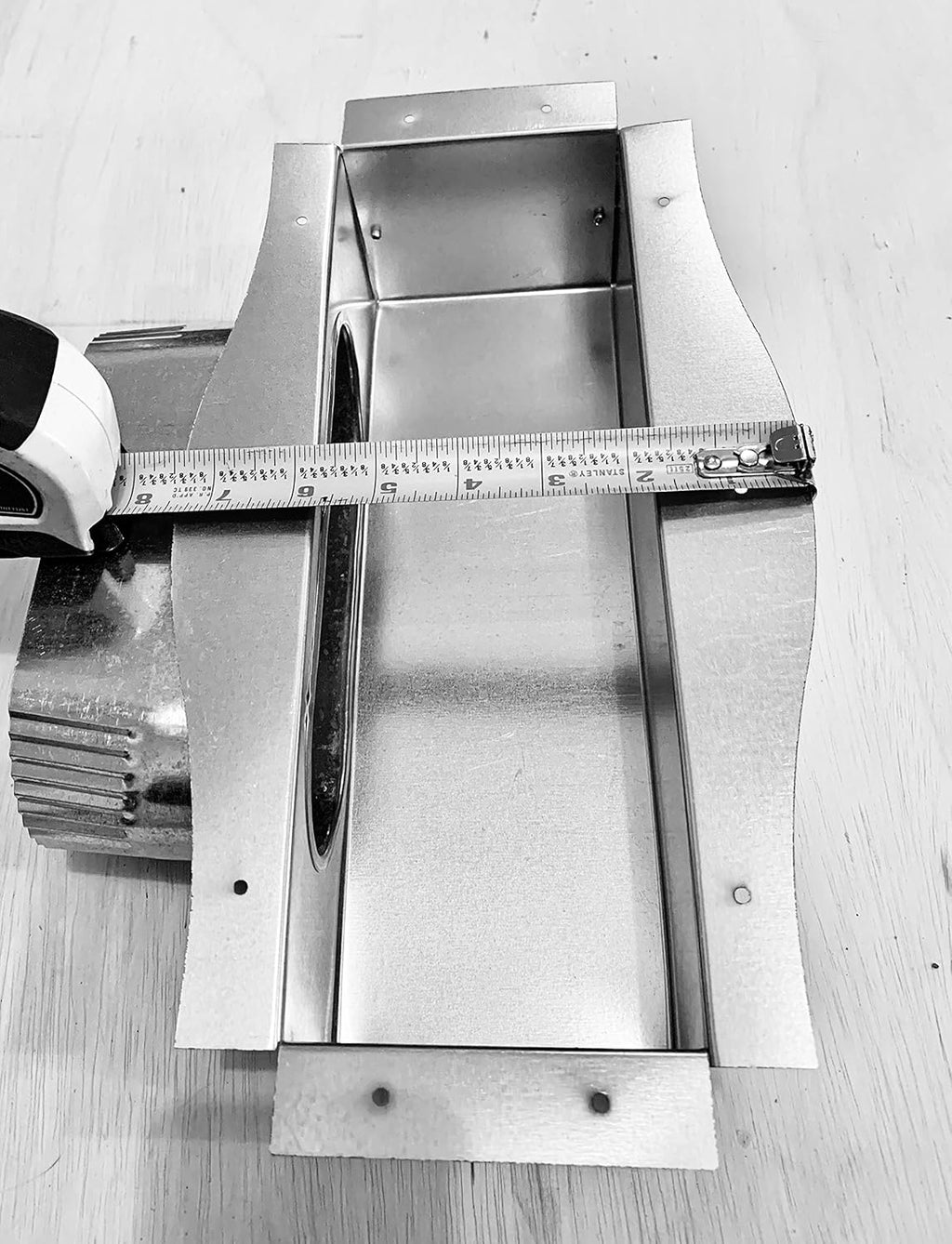 Under Cabinet Toe Kick Ducting Kit - Floor Vent Kit Z929837