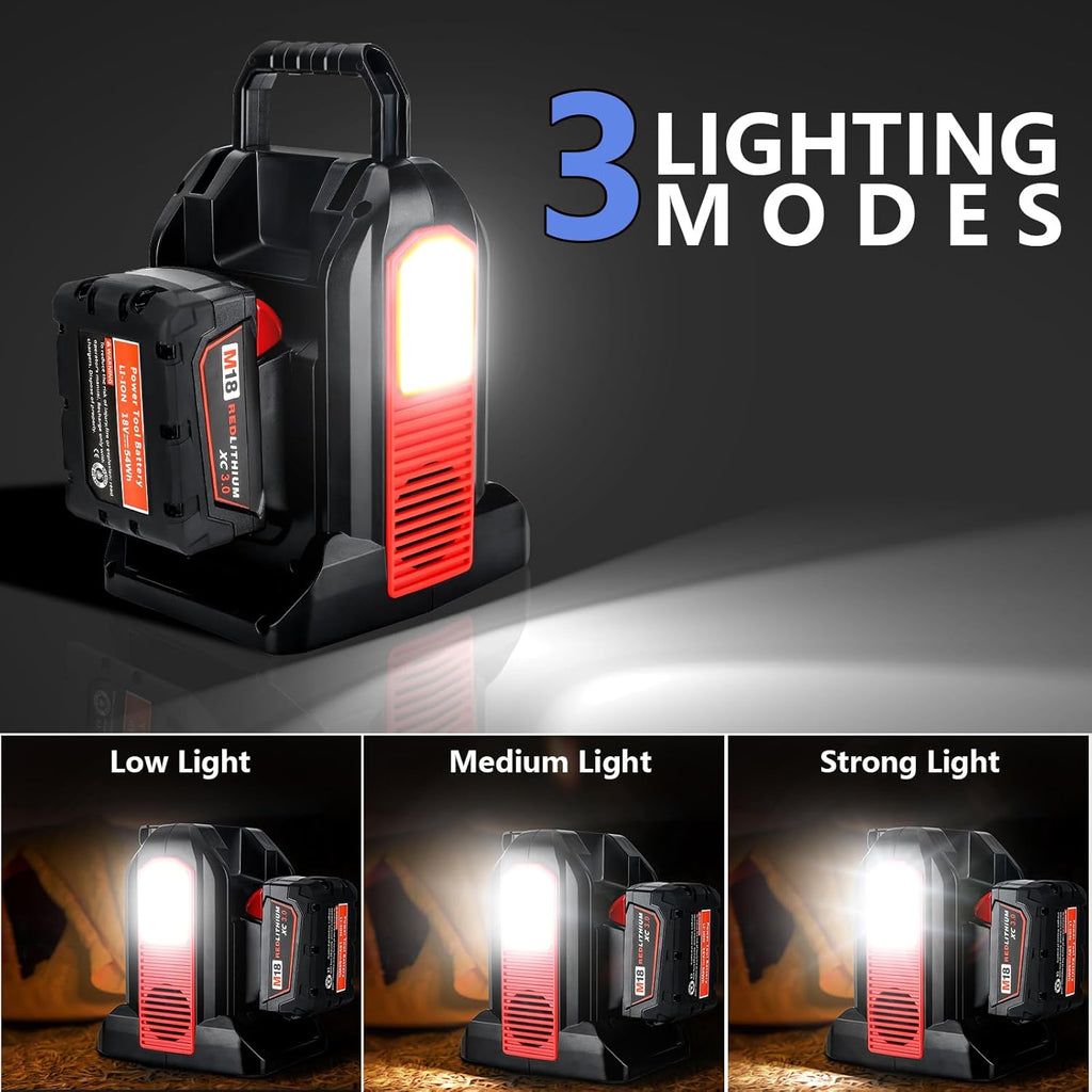 350W Power Inverter for Milwaukee M18 18V Battery, DC to AC 110V J8935
