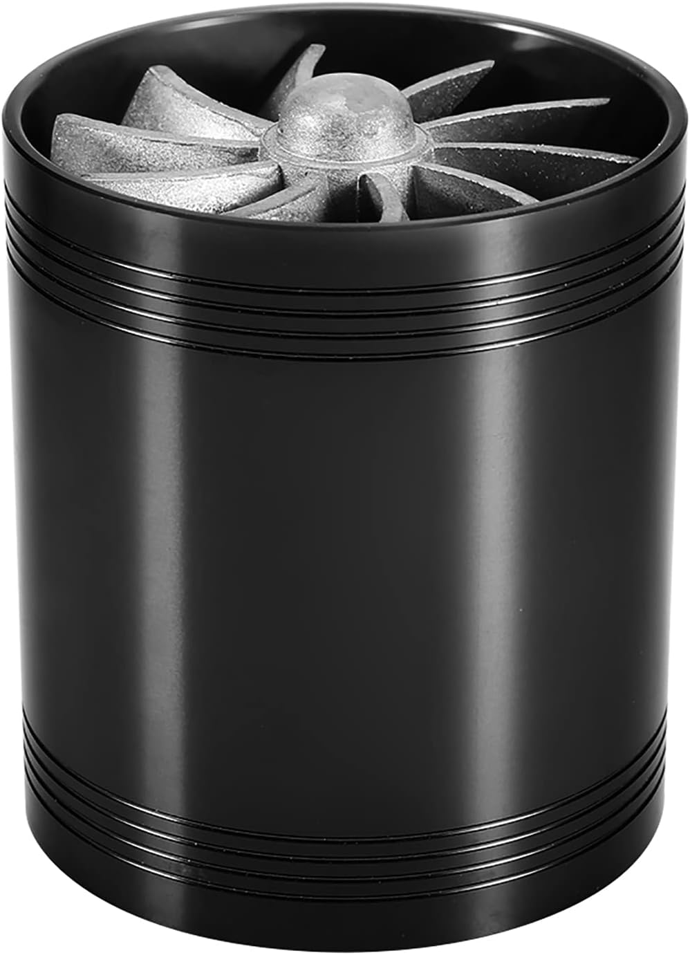 Twin Fan Turbo Air Intake for Car (Black) U227