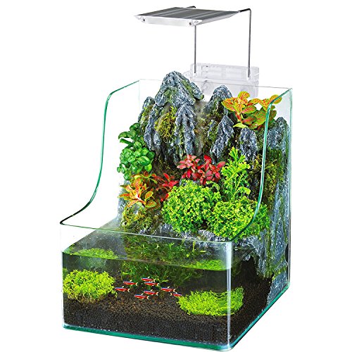 Penn Plax Presents The AquaTerrium Planting Tank - Grow Plants and Fish in one Environment