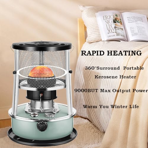 2 in 1 Portable Kerosene Heater & Stove for Camping and Outdoor Use I699757