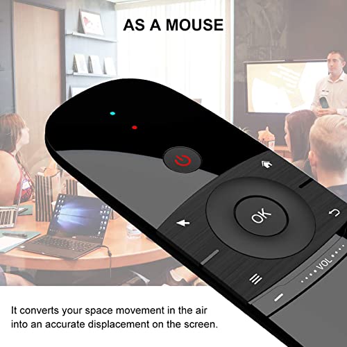 WeChip W1 Universal TV Remote Air Mouse, Wireless Keyboard 2.4GHz for Android TV Box/PC/Smart TV C97909