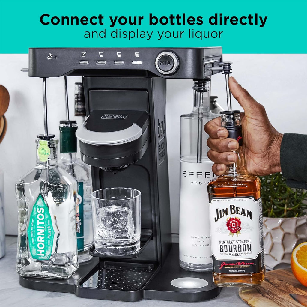 BLACK+DECKER bev Cocktail Maker Machine for Bartesian Capsules B2415