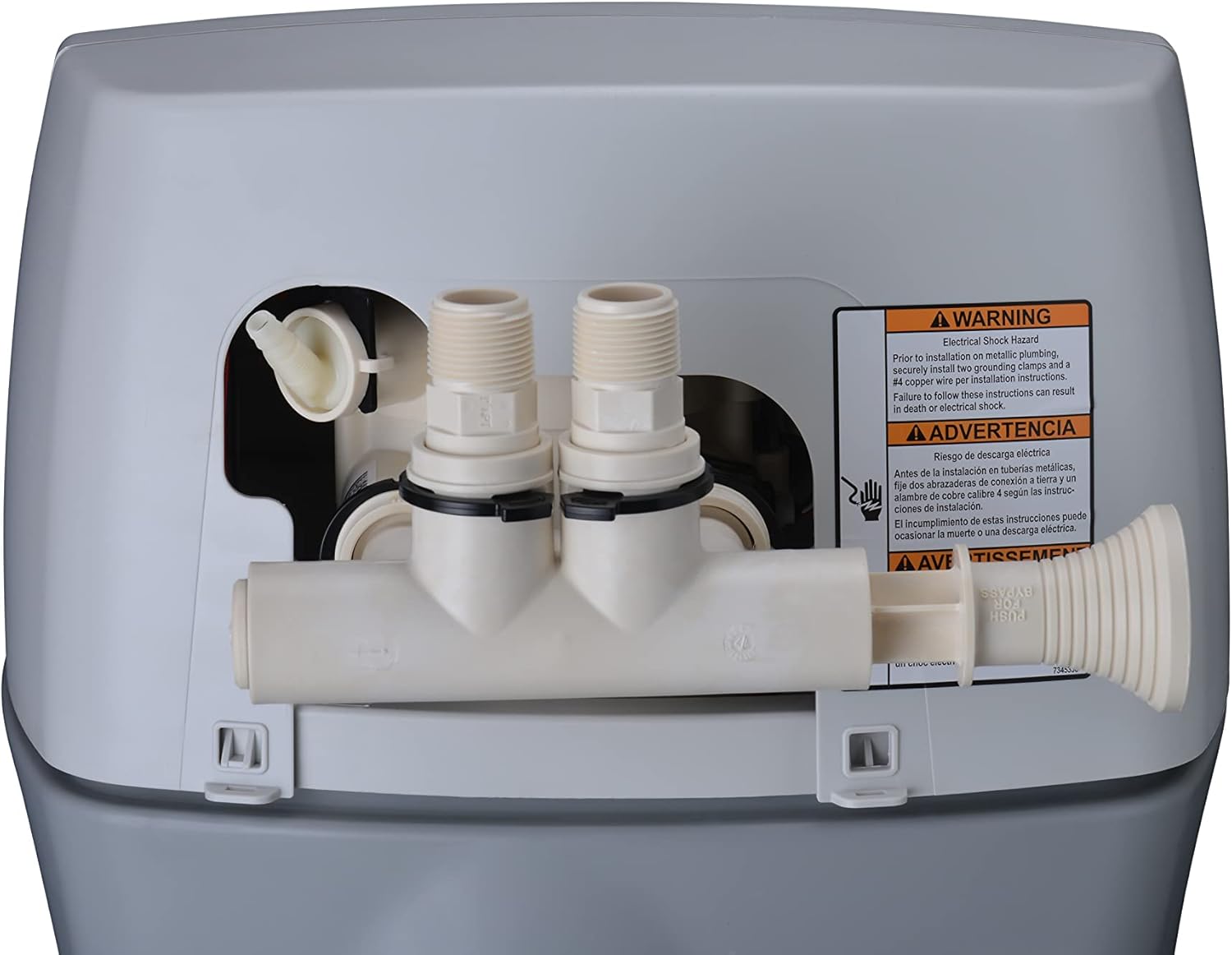 Whirlpool WHES40E 40,000 Grain Water Softener & iSpring RCC7AK 6-Stage Reverse Osmosis System B713