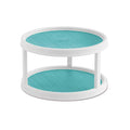 Copco 2555-0187 Non-Skid 2-Tier Pantry Cabinet Lazy Susan Turntable