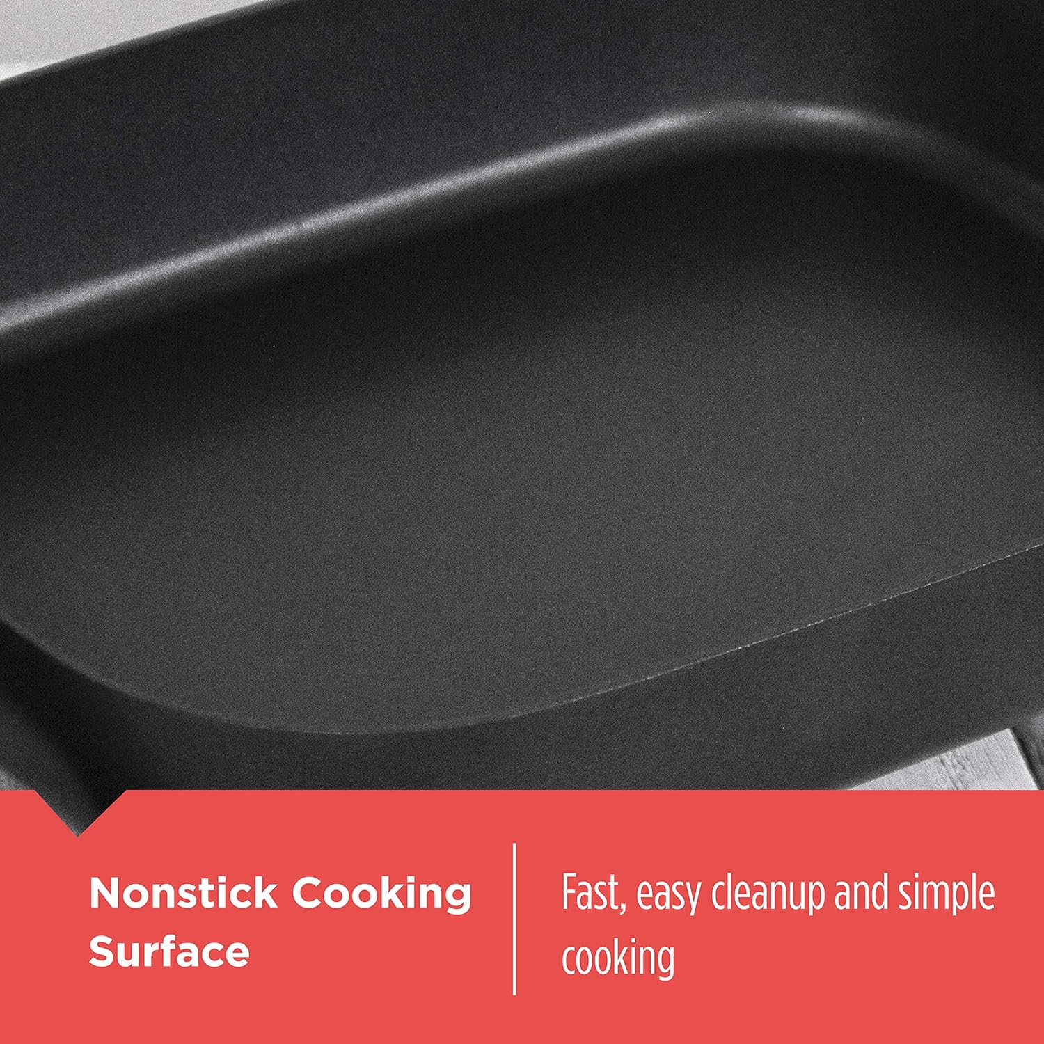 BLACK+DECKER Electric Skillet, Nonstick, 12"x15" U1585