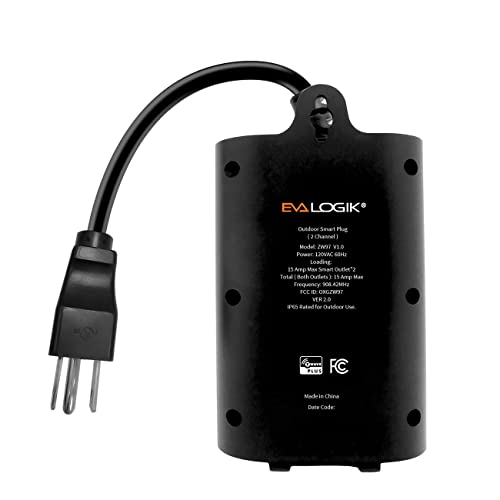 Z-Wave Plus On/Off Smart Plug for Lights and Appliances, Works with SmartThings, Wink, Alexa A636362