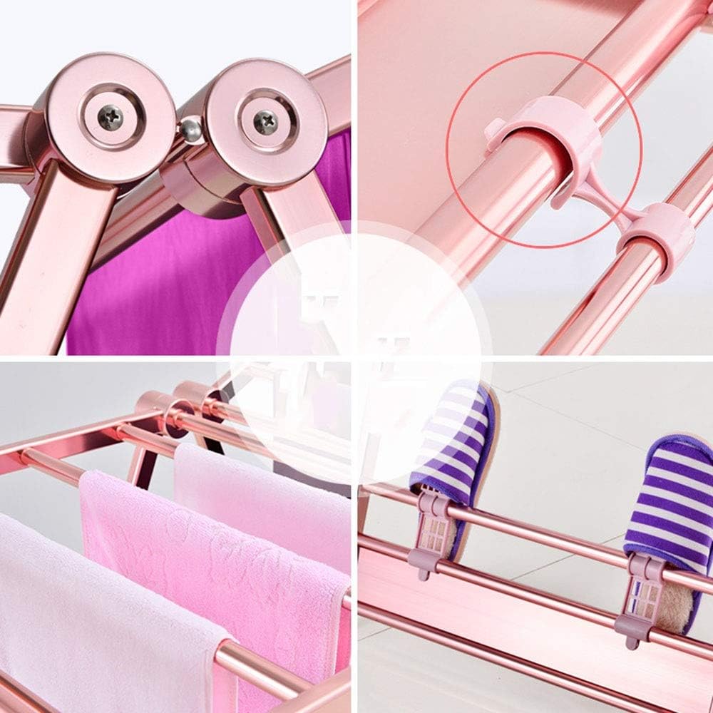 Folding Space-Saving Airer Drying Rack for Laundry V324888